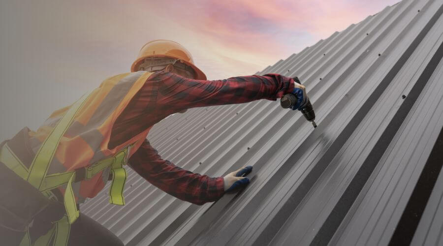 Professional metal roof installation in Roscoe, MT